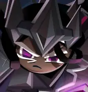 Dark Cacao Cookie ((Cookie Run: Kingdom)) "..How do I..?"