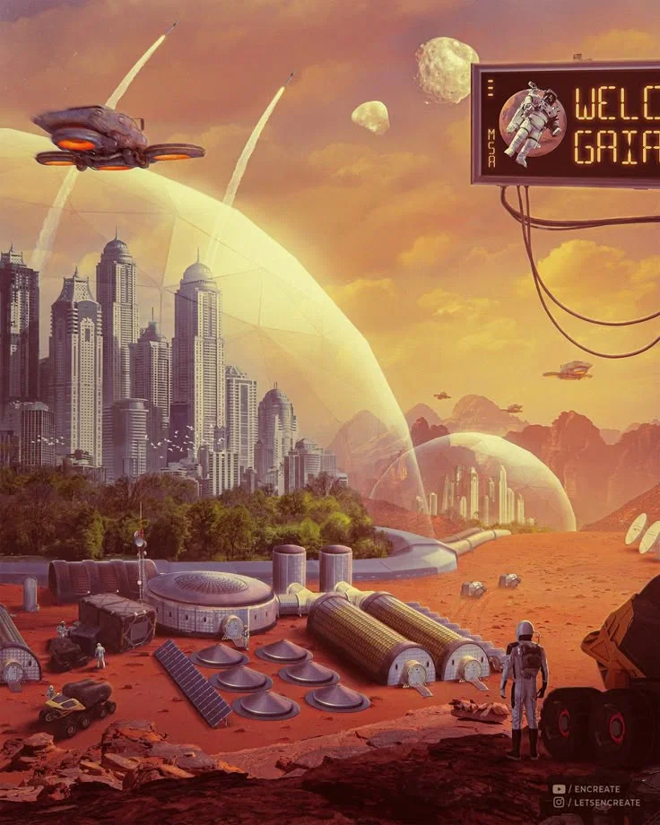 Saint Loua | The largest city on Mars