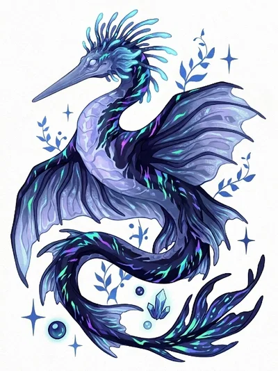 A nereidic tidal dragon 