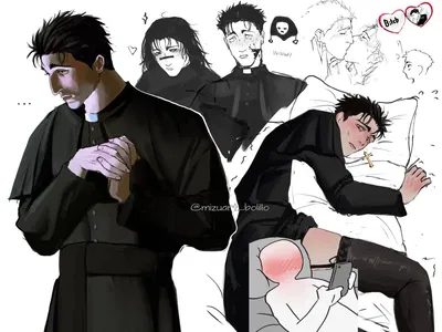 Choso + Hiromi | Priest AU