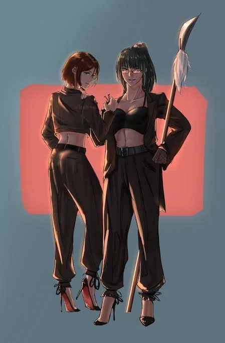 The trio, u and maki and Nobara. 