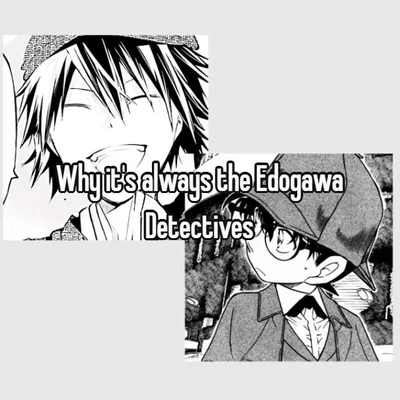 Conan and Ranpo | Edogawas