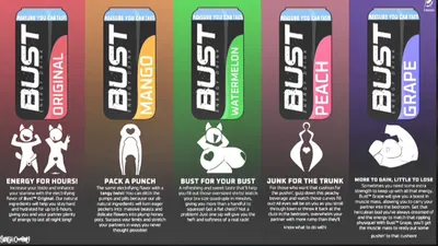 BUSTTM ENERGY DRINK - RENEWED