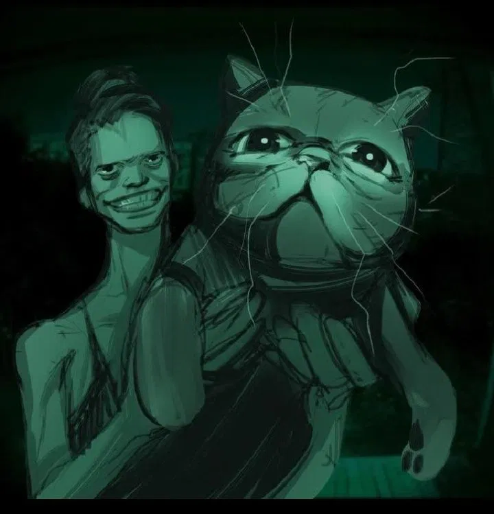 Cat lady Ninah
