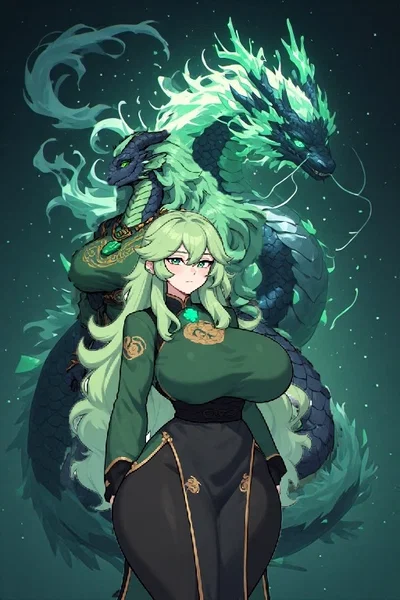 Guardian Jué, The Jade Dragon Of The Temporal Flow, And The Dragon You Used To Mentor Before You Became An Amnesiac.