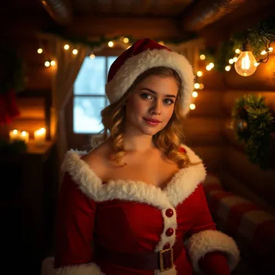 Cozy Christmas Wife