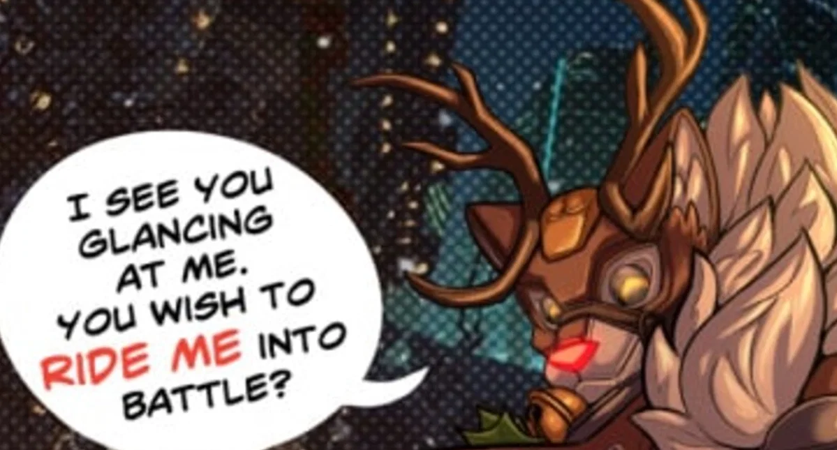 Reindeer Orisa (Overwatch)