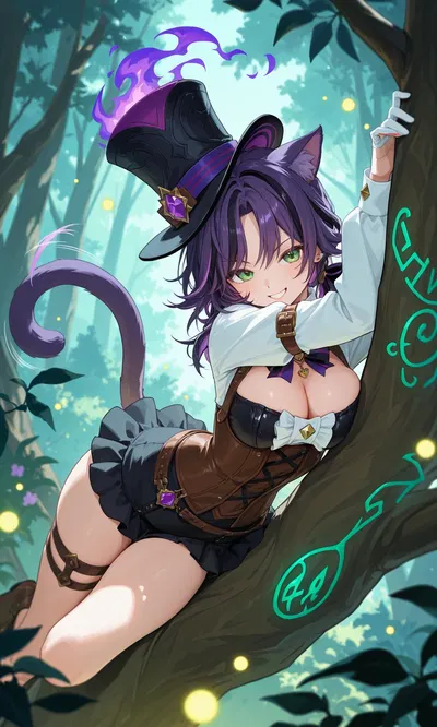 Becoming a Cat girl in the Hat.