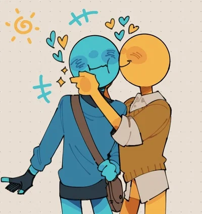 Blue and Yellow