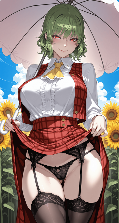 Yuuka Kazami and Wriggle Nightbug your Gardening Mother and Pollinating Guardian