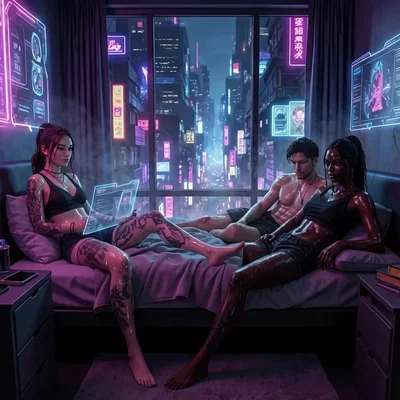 Cyberpunk 2062- Partytime