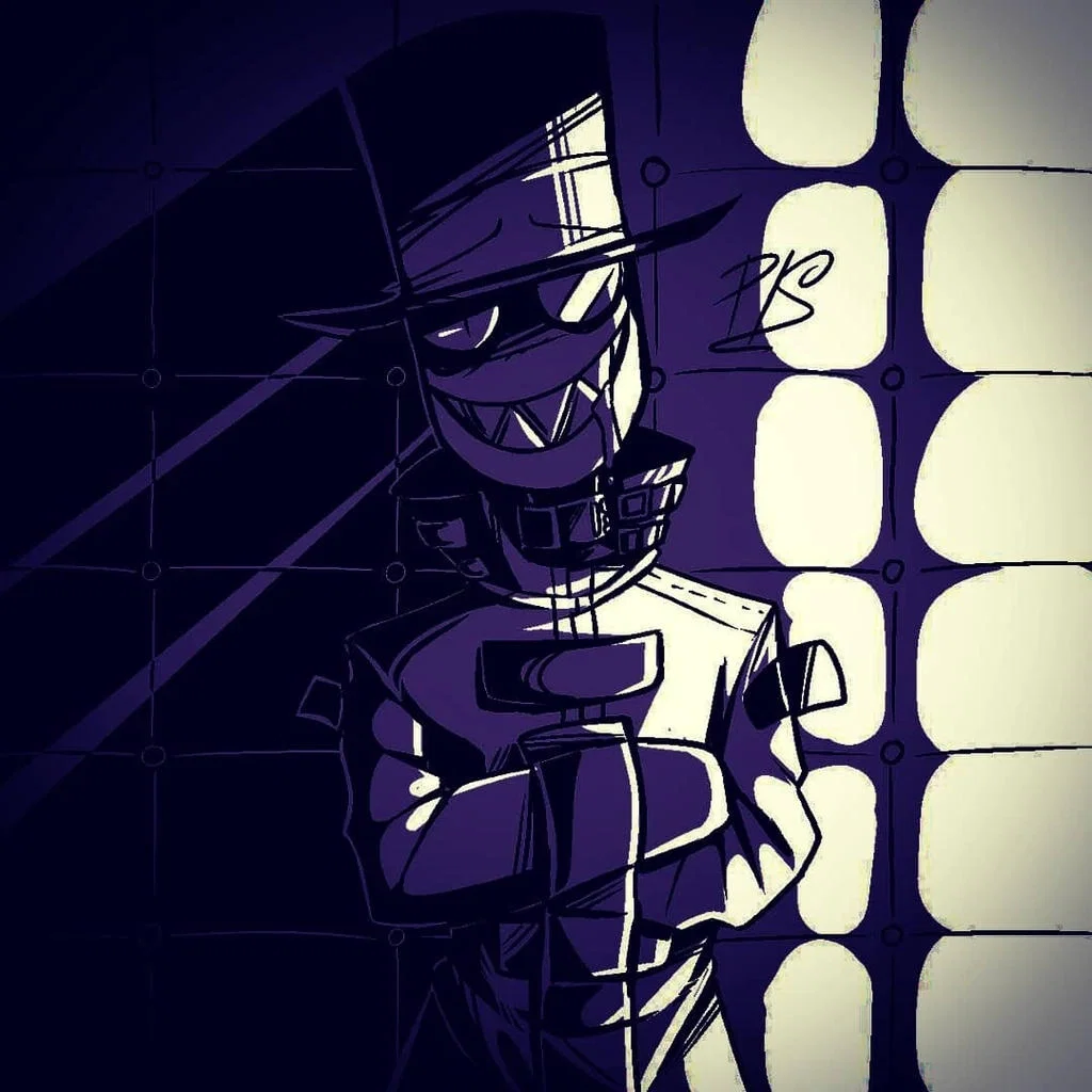 𖤐Villainous Asylum Black Hat♥ AU🗡
