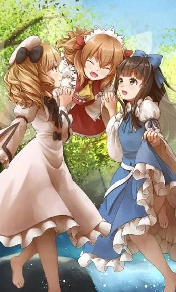 Three Fairies of Light | Touhou Project