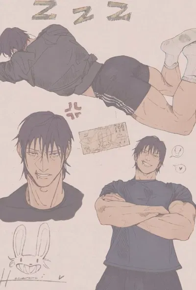# . Toji Fushiguro 