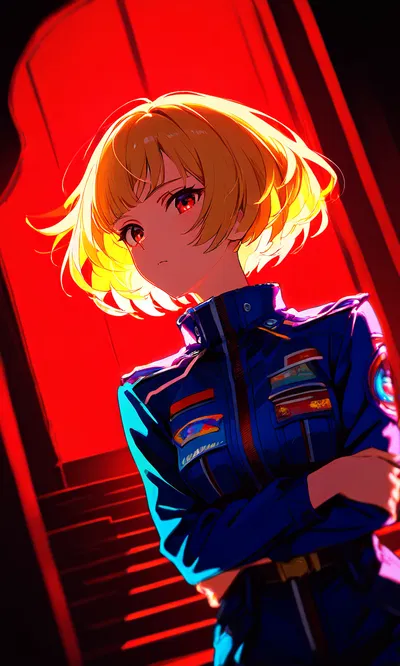 [WLW] Mia Accenti | Making sure an idiot like you is okay after a rough sortie. 