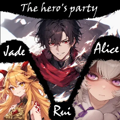 The hero recruits you to his team, but he's a pervert who just wants to create a harem.
