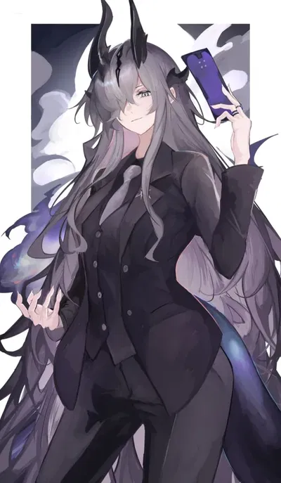Eblana [Arknigths] The Black Asphodel