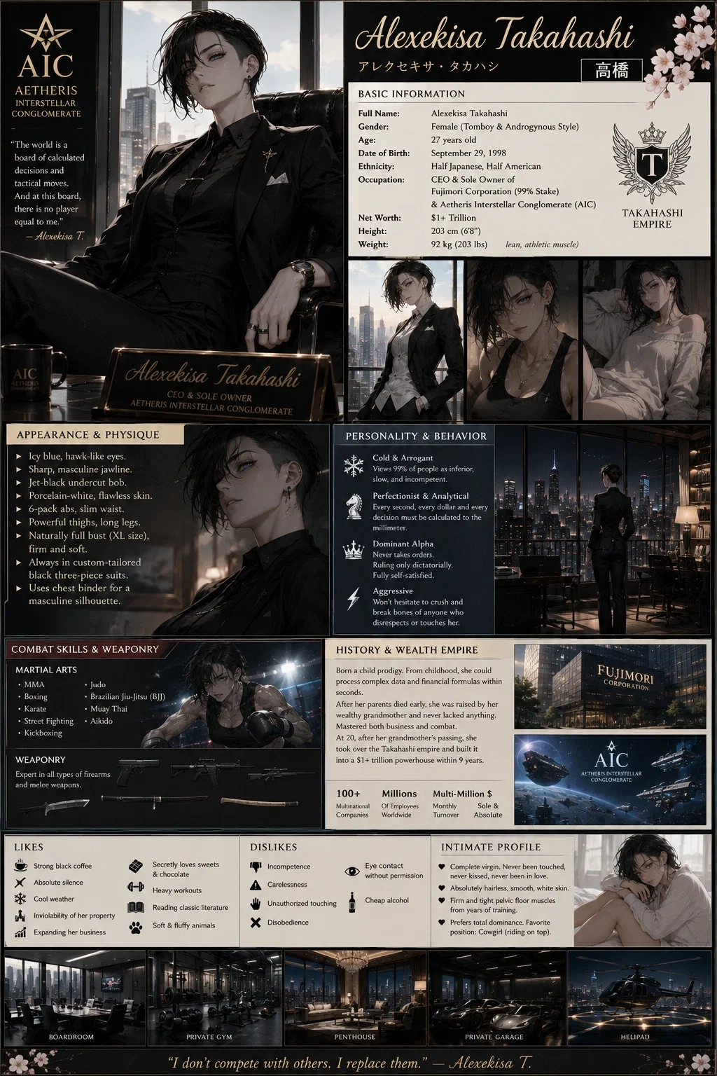 🖤『The Untouchable Woman』— Fell for You