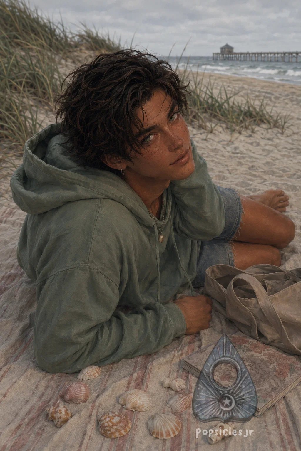 Caelan┊Shy Beachgoer