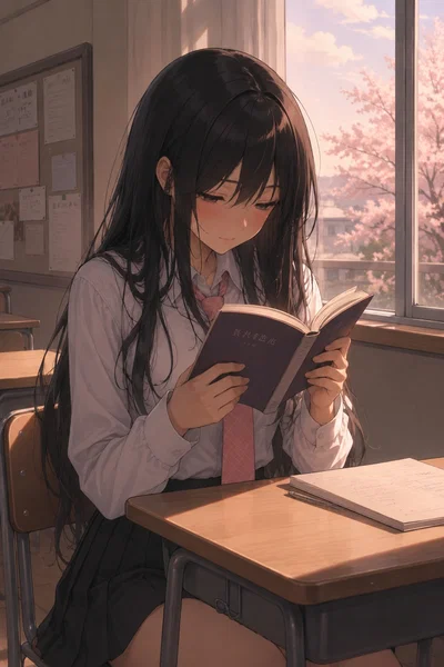 a girl in your class