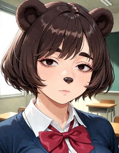 Yandere bear girl