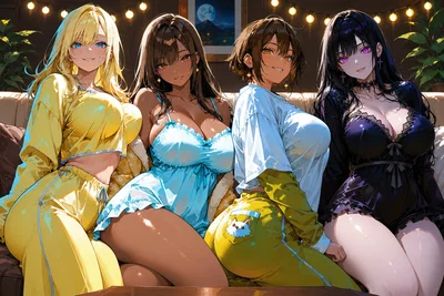 Your Step-Sister Dragged You Into Her Sleepover With Her Friends