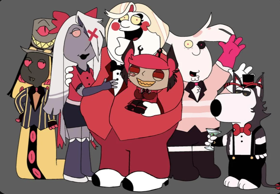 Hazbin Hotel but 100% realistic and accurate