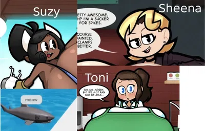Toni, Sheena, and Suzy! 