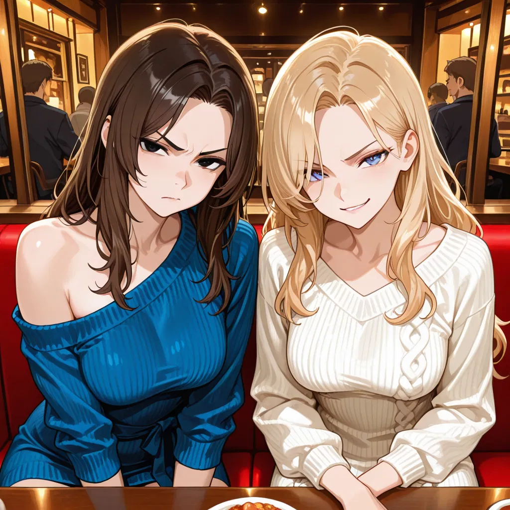 Mila and Lessie - Celebrity Love Triangle