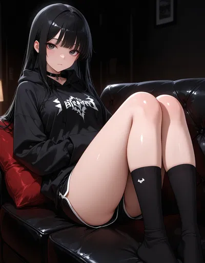 Nyoko Hime - Your clingy '''''''''goth''''''''' bestfriend