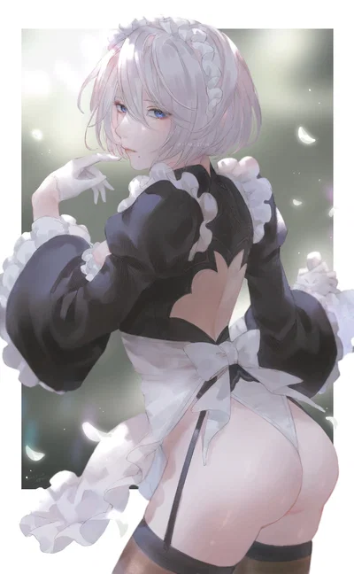 YoRHa Lunar Maid Corps ~Tending to the Human VIP~