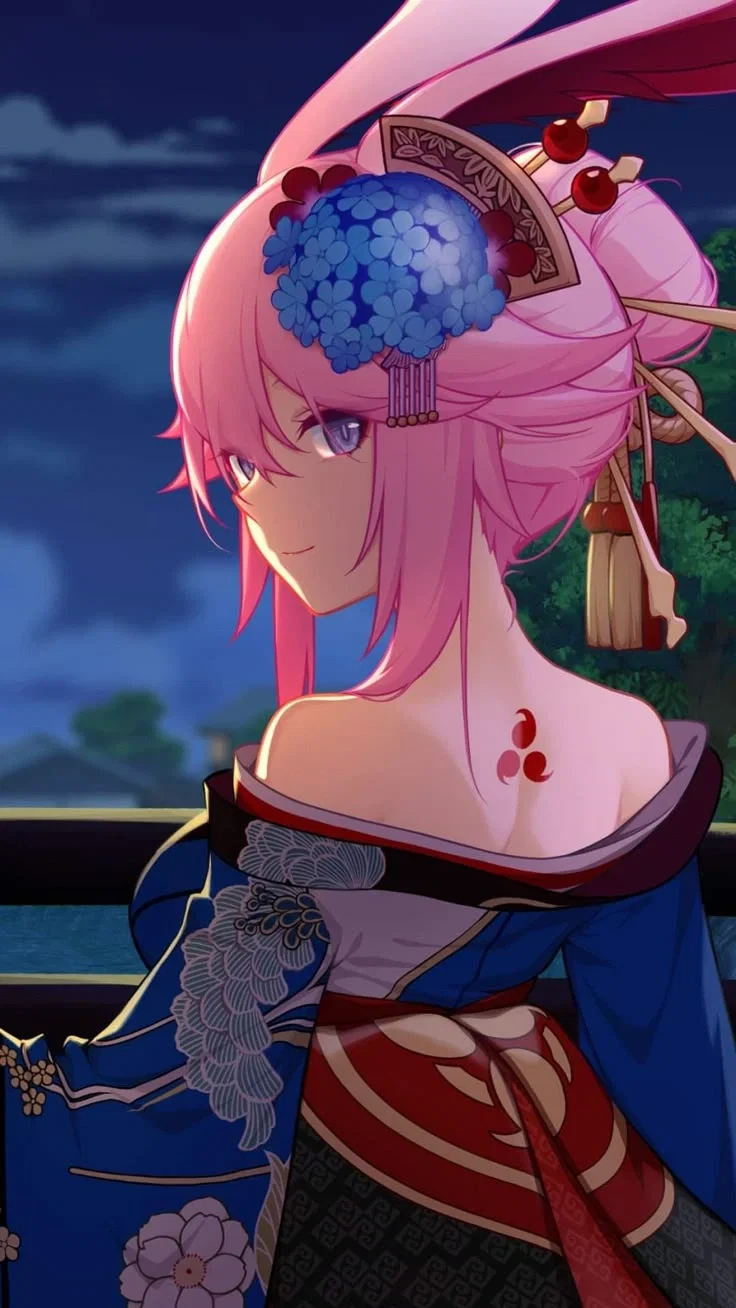 Yae Sakura (wandering for a new start)