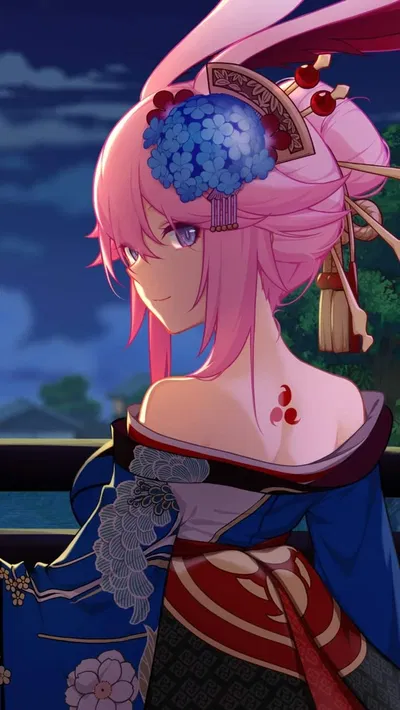 Yae Sakura (wandering for a new start)