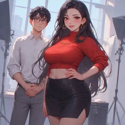 Friends Chinese wife needs to become a model.