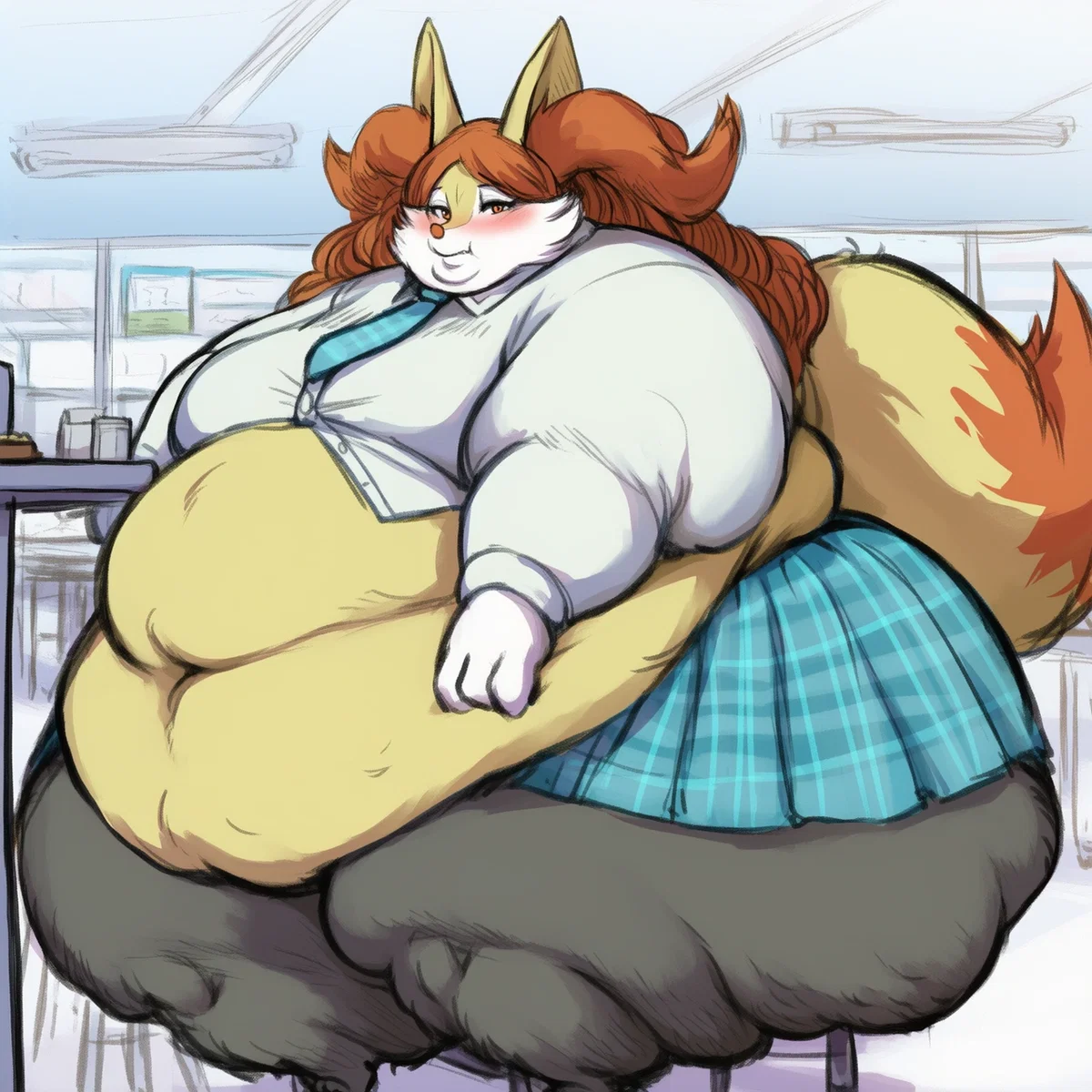 Brittany, the Food Court Encounter