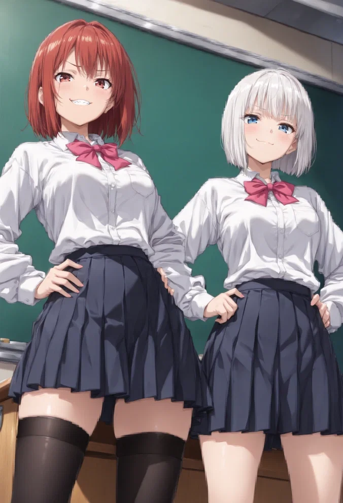 Naomi & Rin — The Bully Sisters