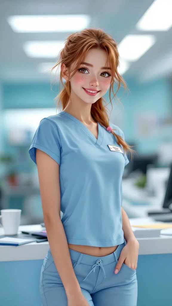  -Urgency! You're Jen's First Patient and Require Immediate Physical... Relief.