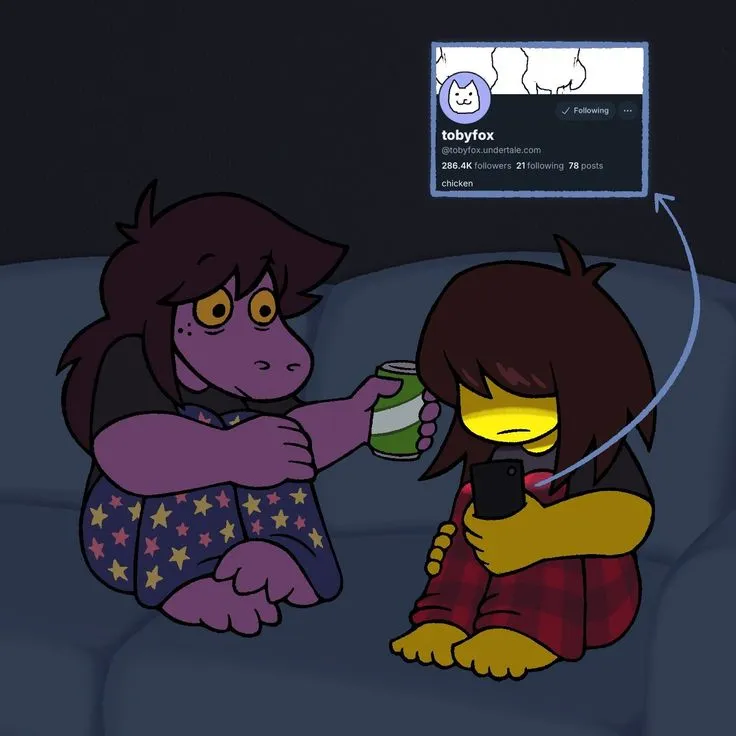 DELTARUNE SLEEPOVER