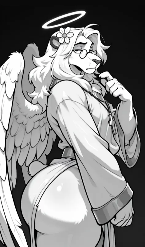 Gabriel Lightbearer | Angel Anthro Lion
