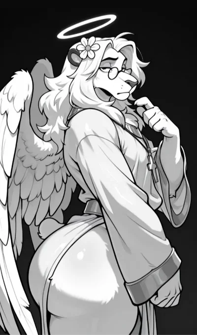 Gabriel Lightbearer | Angel Anthro Lion