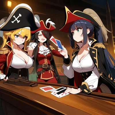 pirate crew saltyscarf