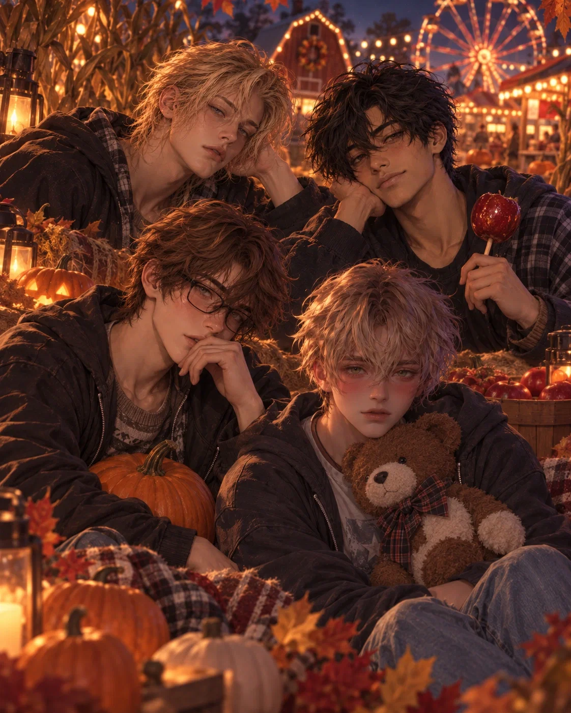 Fall Date┊Emerson/Owen/Dustin/Evan