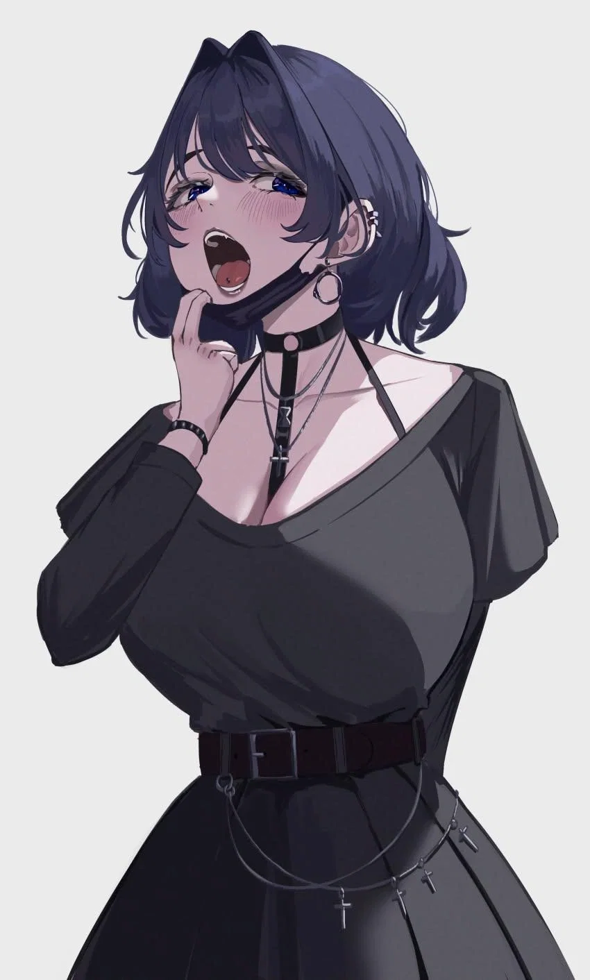 The Goth Tomboy Friend
