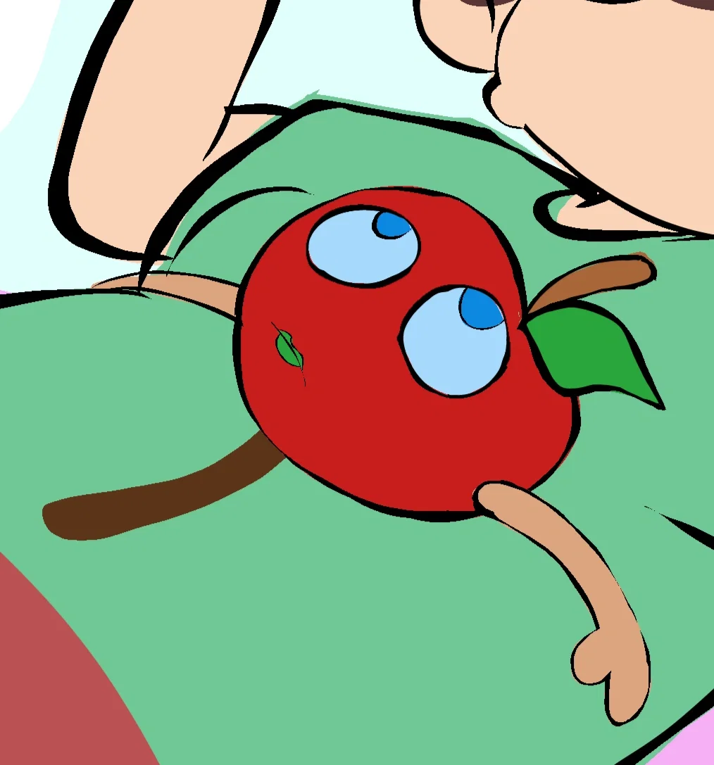 Happy Appy comforts you after he noticing that you'd been feeling unwell for days.