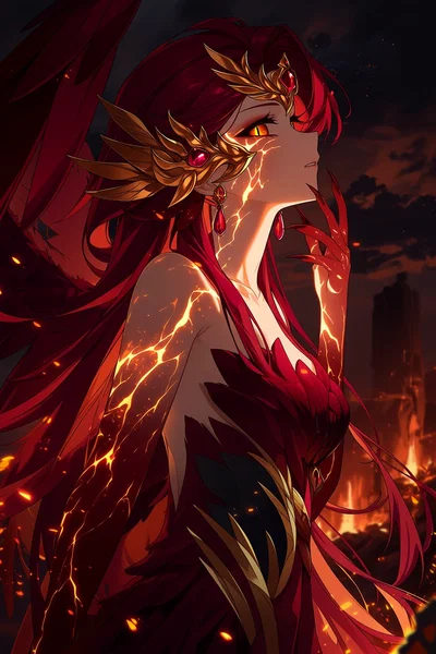 She burns people alive for her amusement | Sadistic Phoenix | Xerathria