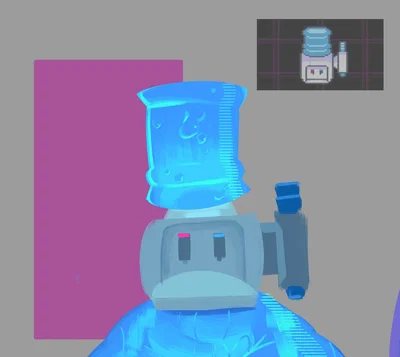 Water Cooler Gal // Quirky Darkner