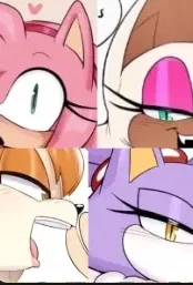 Amy, Rouge, Vanilla, and Blaze
