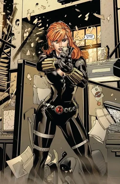 MARVEL Black Widow | Saving A Civilian And... Damn. She's falling.