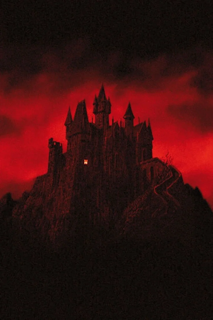 The Crimson Velvet Rubyhorde Castle Spire 