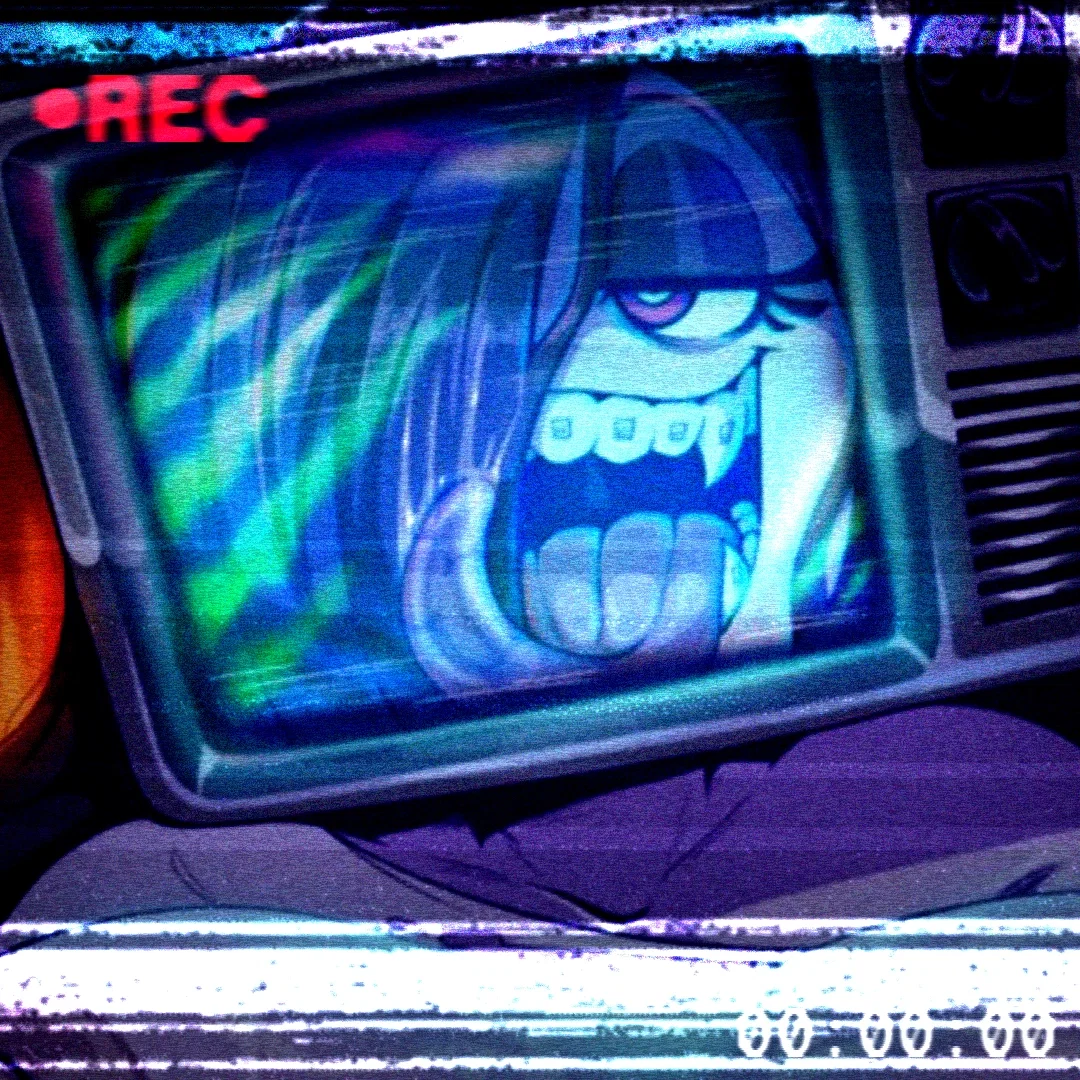 Analog Horror left at your door - TV Zheng